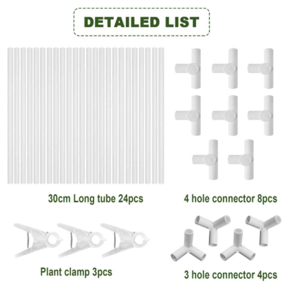 Plant Trellis Assembled Garden Stakes Plant Vegetables Climbing Vine Bracket for Grape Climbing Plants Connectors Plant Stakes