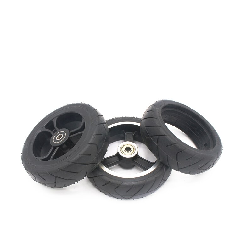 Pneu solide de 5.5 pouces 5.5x2 pour Scooter électrique Jackhot, en Fiber de carbone, Fastwheel F0 pour iScooter X5 Pro