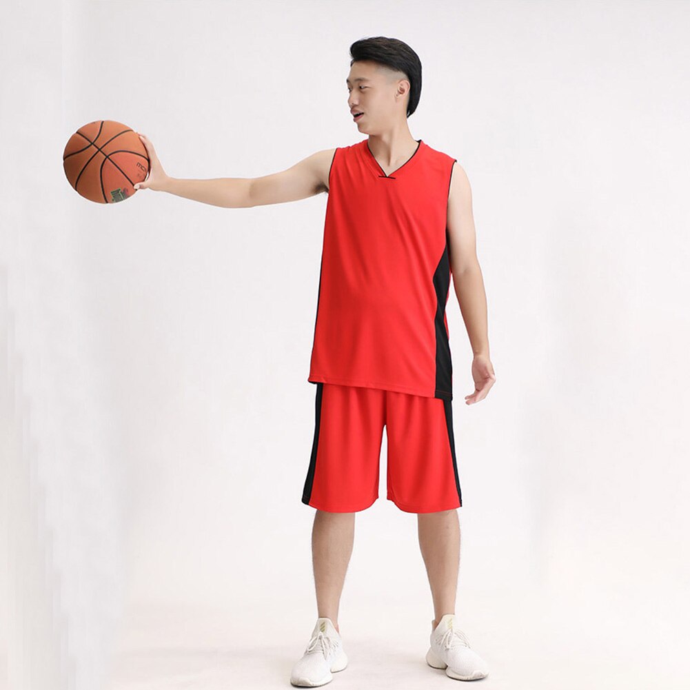 Breathable Basketball Uniforms Sport Clothing Sets for Adult Kids Training Wear Net Inwrought Printed Basketball Uniform