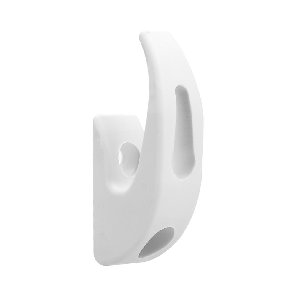 Elektrische Scooter Voor Haken Hanger Voor M365 Pro Scooter Zakken Grips Nylon Helm Klauw Scooter Grip Handvat Haak Accessoires: WHITE