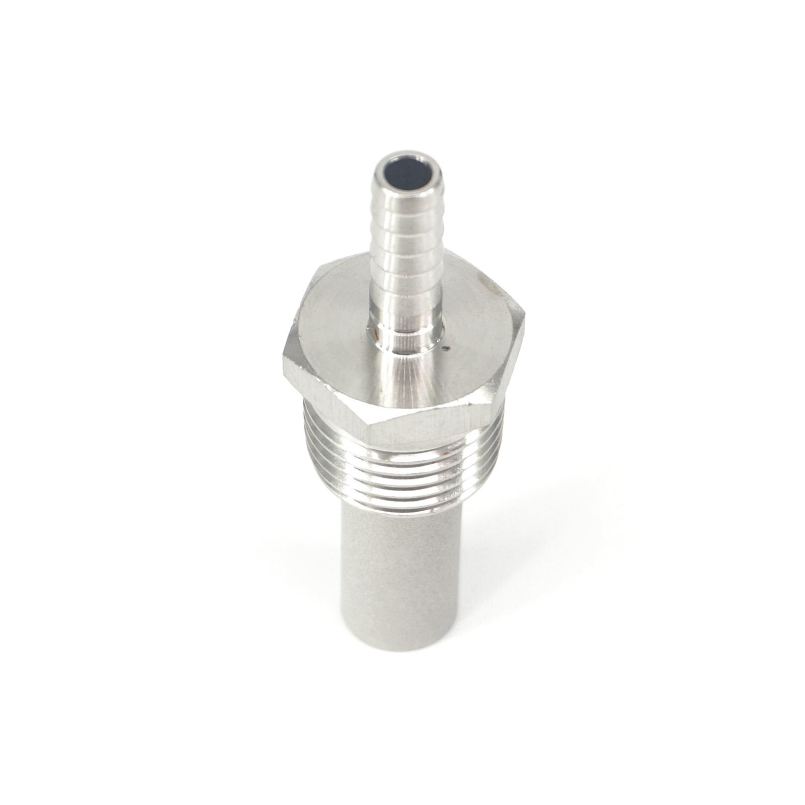 0,5 micrones 1/2 "BSPT 1/4" espiga para manguera de difusión de oxígeno piedra para elaboración casera