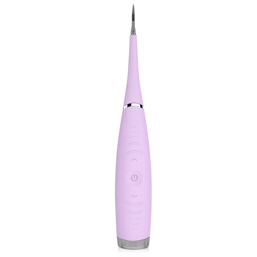 Electric Ultrasonic Sonic Dental Scaler Tooth Calculus Remover Cleaner Tooth Stains Tartar Tool Whiten Teeth Tartar Remove: Pink