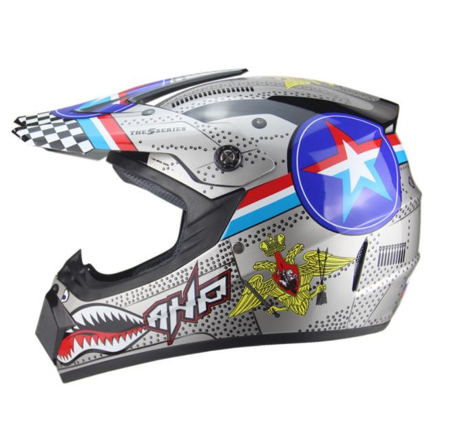 Child Youth Motocross Body Protect Armor Vest Downhill Mountain bike Knee Elbow Guard: only helmet 9 / height(0.85-1.3)