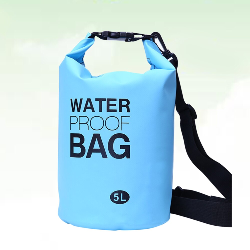 5L Inflatable Bag 500D Waterproof PVC Gear Bags Outdoor Mesh Fabric Sports Buoy for Boating Kayaking Fishing Rafting Swimming Ca