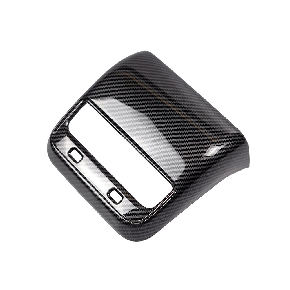 Model3 Car Rear Air Vents Outlet Cover Trim For Tesla Model 3 Accessories Carbon Fiber Parts Model 3 Tesla Model Three
