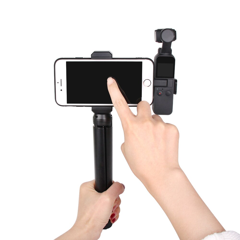 Phone Fixed Holder Mount Stand Extending Rod Tripod Mount Stand Phone Holder for DJI Osmo Pocket Handheld Gimbal Camera