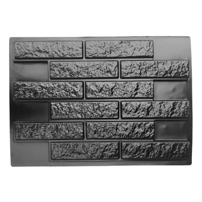 Moule à béton en plastique, bricolage, pavage de brique de ciment, pavé de chaussée, décoration de jardin et de pelouse