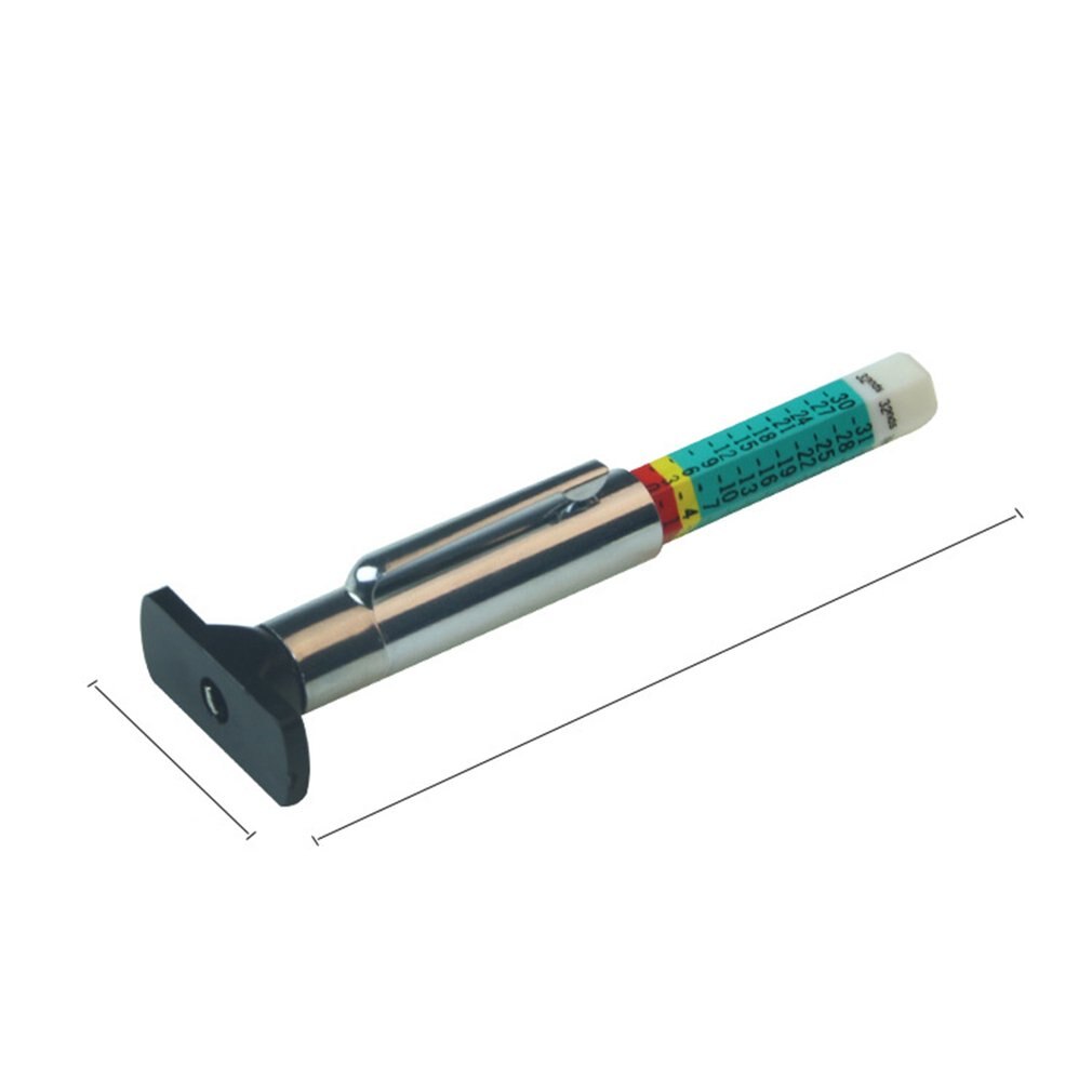 Easy To Carry 1Pcs Tyre Depth Gauge Car Tyre Tire Depth Gauge Car Tire Tread Depth Gauge Caliper
