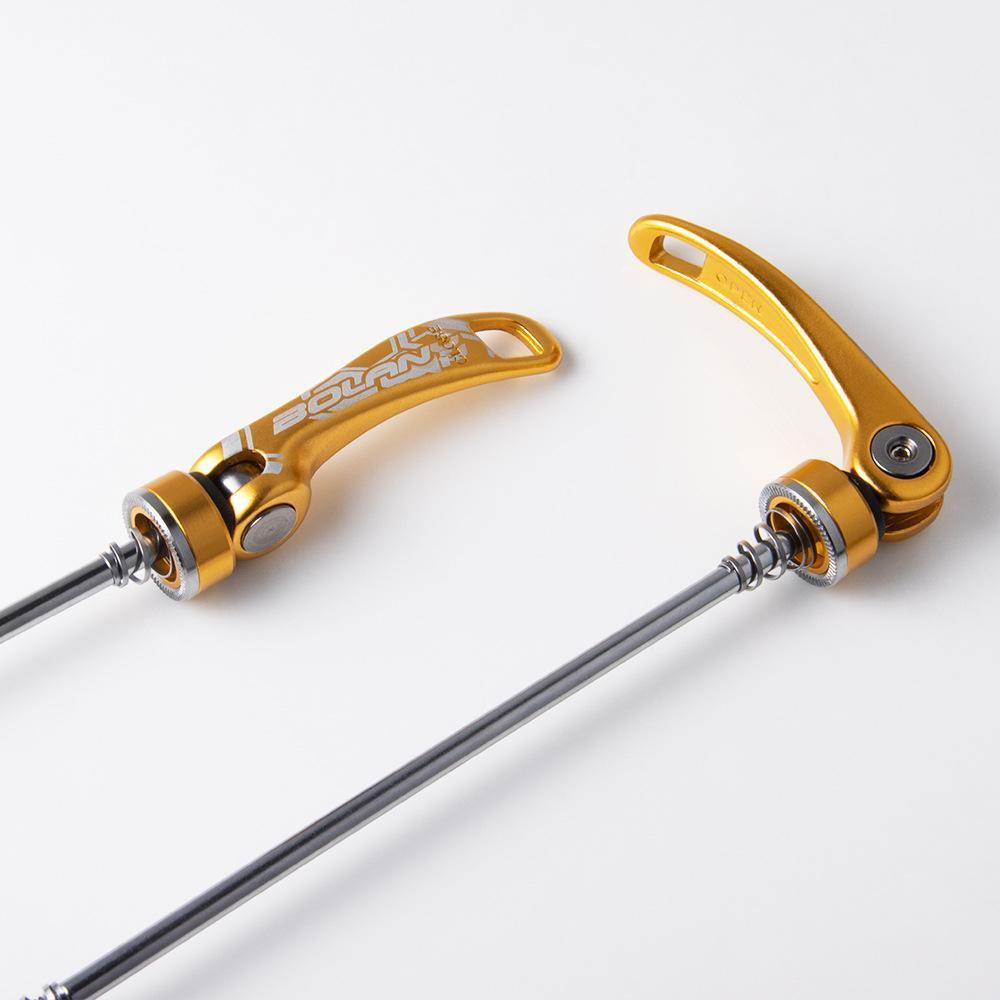 1pair Quick Release Shaft For Mountain Bike Wheel Set Bicycle Removal Tool Portable and Durable Functional Bike Quick Release