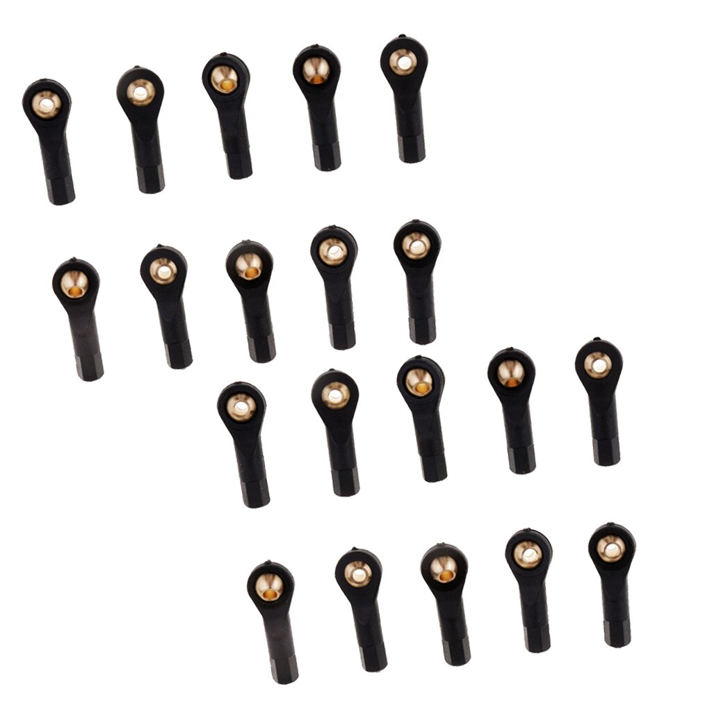 20Pcs Rc Accessoires M2 Bal Hoofd Koppelingen Staaf Voor Rc Model Auto Vrachtwagen Vliegtuig