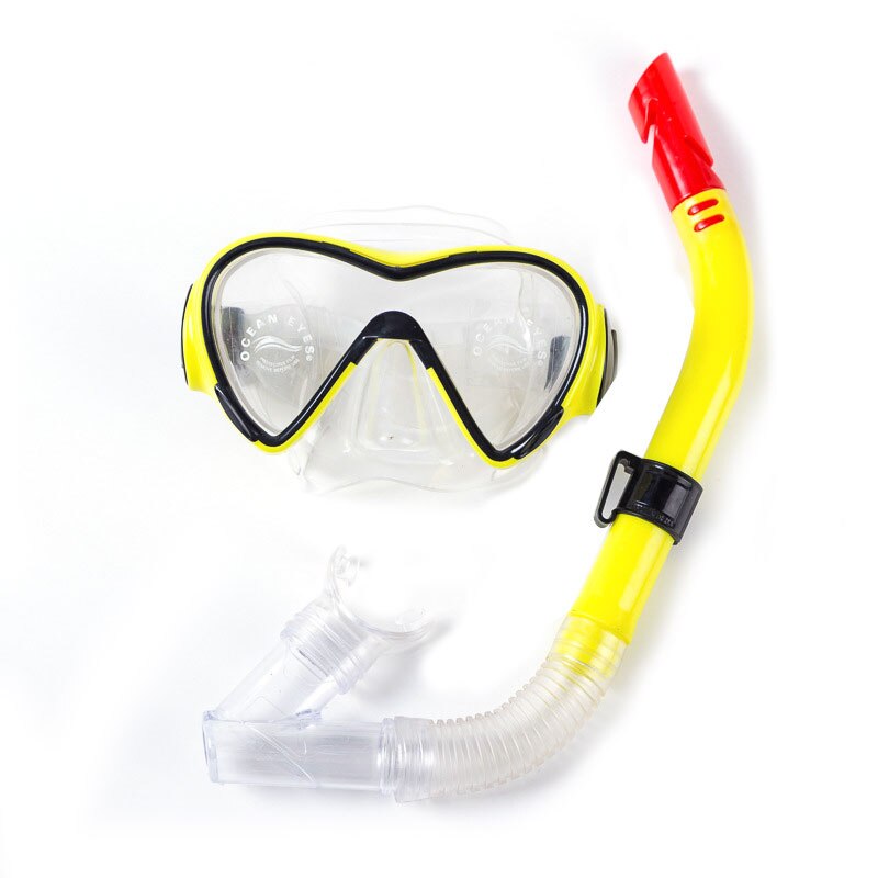 Snorkel Set Dry Snorkel and Anti-Fog Anti-Leak Diving Goggles Snorkeling Snorkel Set SAL99