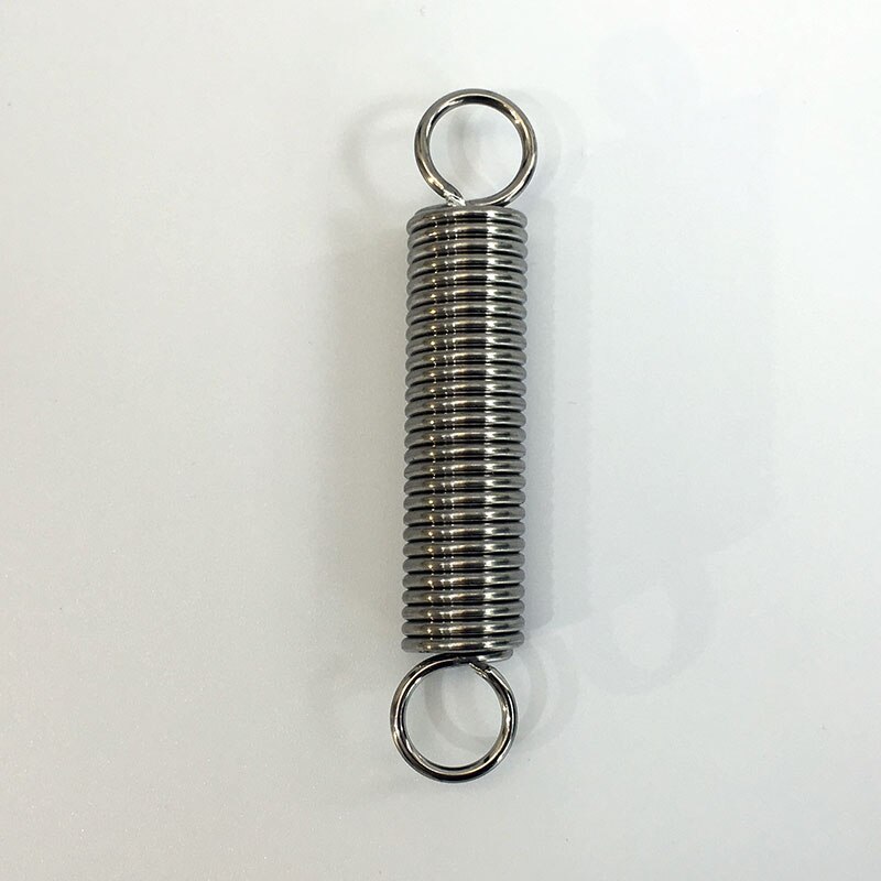 10 stks 0.5mm draad diameter 3mm buiten diameter rvs extension veerspanning pull springs 10mm- 50mm lengte
