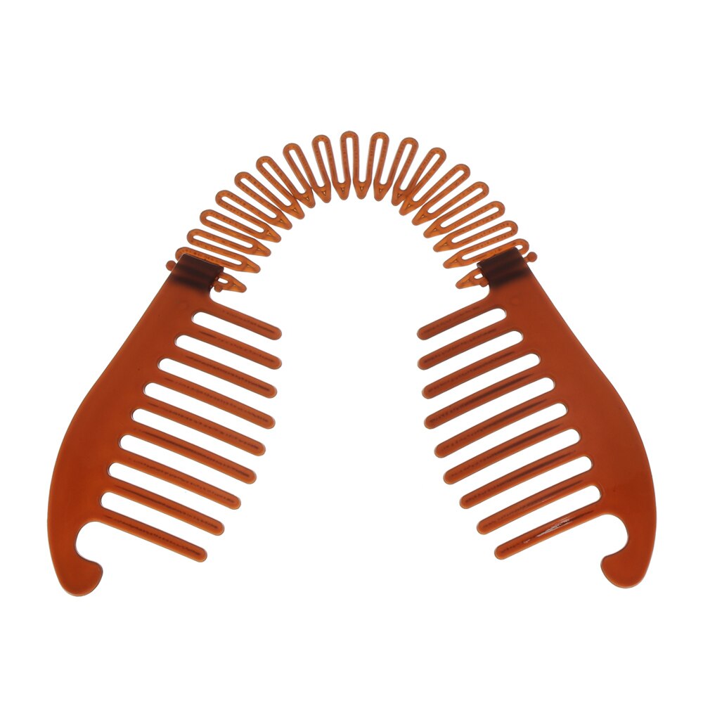 Pinza de pelo elástica para mujer, Herramienta de sujeción de pelo tipo Escorpión, Coleta, bandas de goma, accesorios para el cabello, 1 ud., novedad