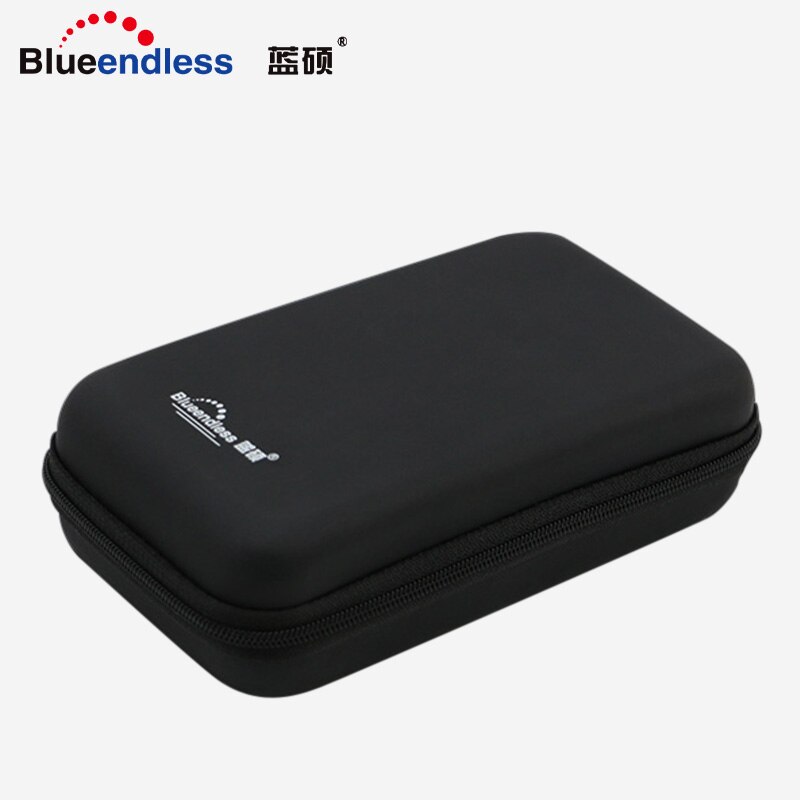 Blueendless-bolsa de proteção para hdd externo portátil, novo produto, 2.5 mbps, caixa de proteção, hdd, disco rígido externo portátil