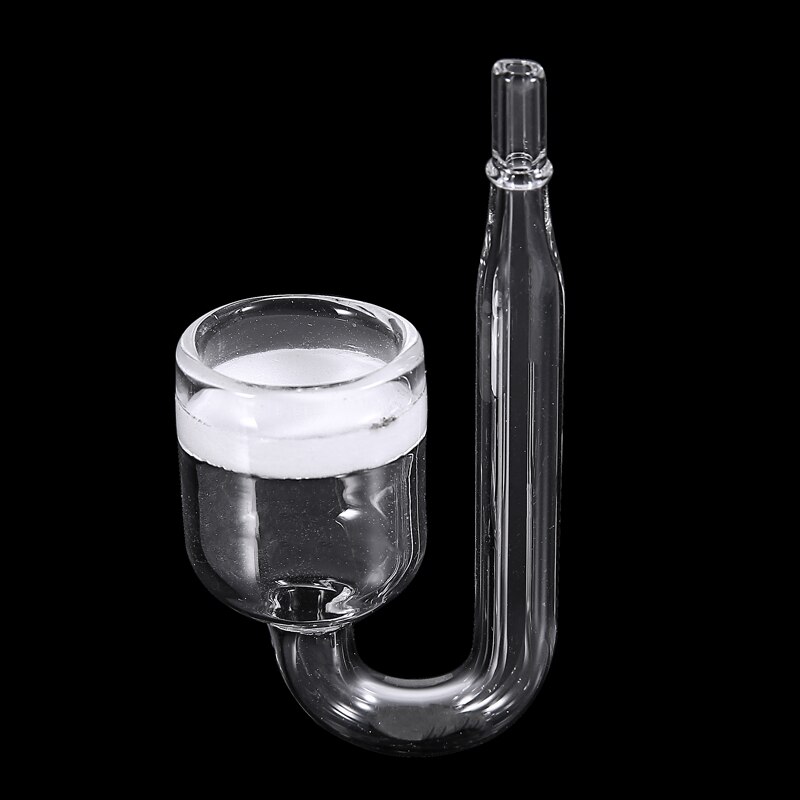 Glass Co2 Diffusers Aquarium Fish Tanks CO2 Diffusers Glass Cup Carbon Dioxide Reactor Ceramic Disces For Fish Tanks