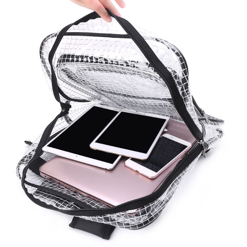 Unisex Anti-statica Chiaro Zaino Da Viaggio Borse A Spalla PVC ZAINO Portatile Ingegnere Strumenti di Lavoro
