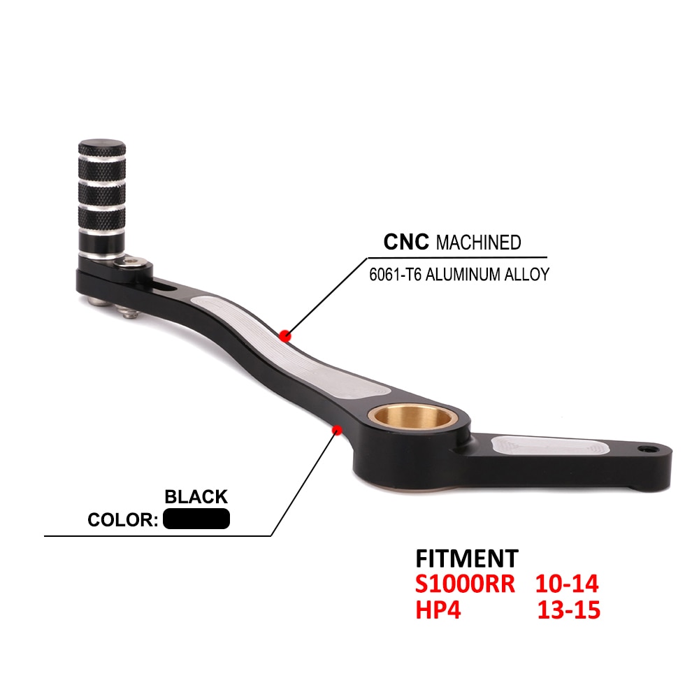 Motor Cnc Black Gear Shift Shifter Lever Voor Bmw S1000RR S 1000RR HP4