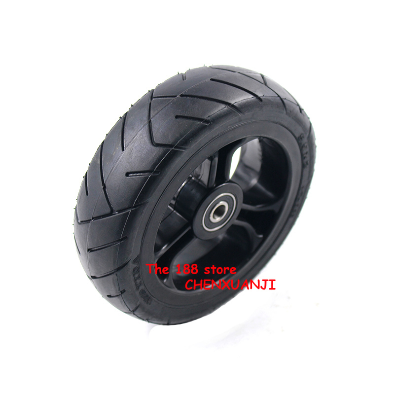 Neumático a prueba de explosión Fastwheel F0 rueda trasera neumático sólido para Jackhot fibra de carbono scooter Fastwheel F0 scoot eléctrico
