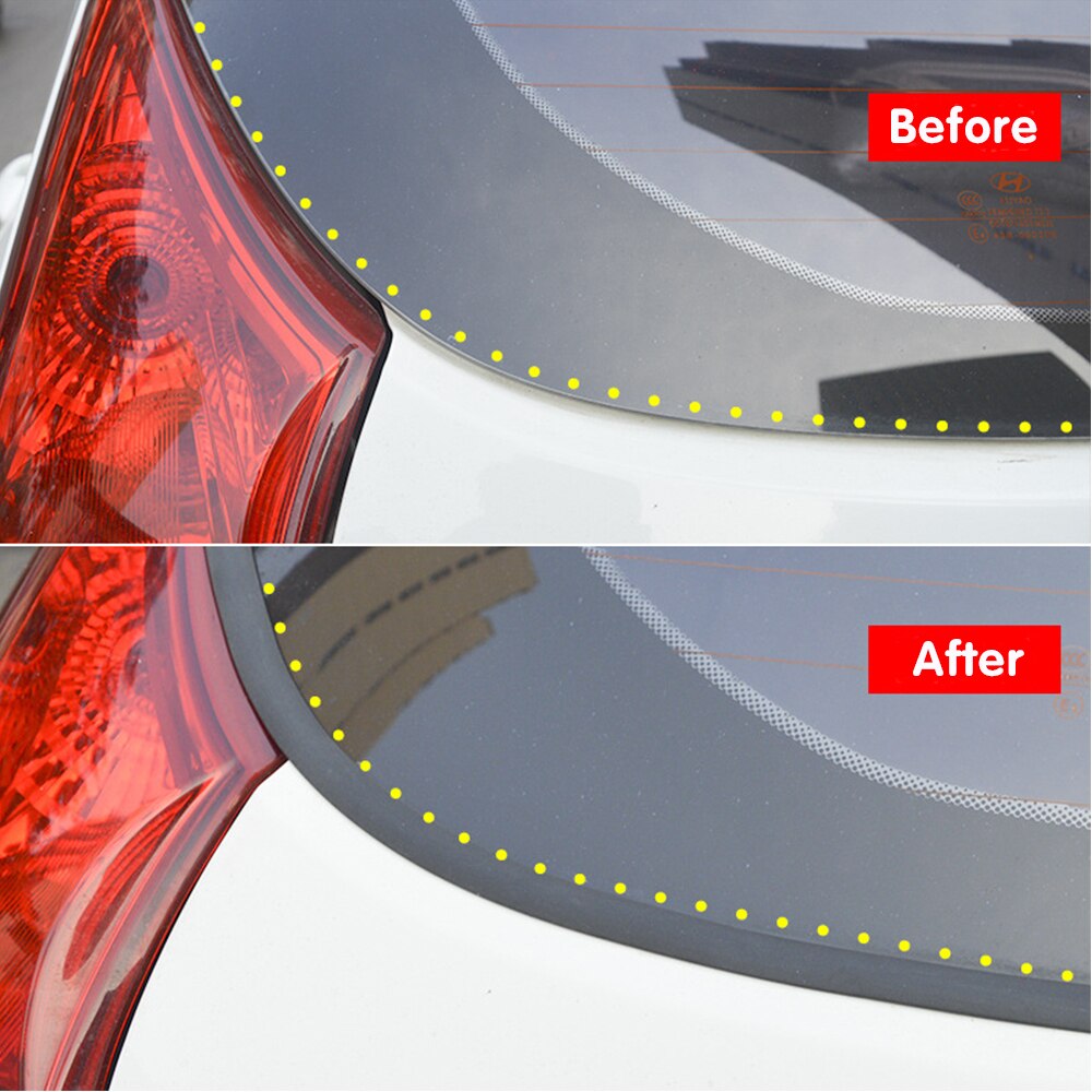 Y-type auto rubberen afdichting voor auto voorruitbeschermers voor de voor- en achterruit, auto raamafdichting, rubberen dakafdichtingsstrips voor de voorruit