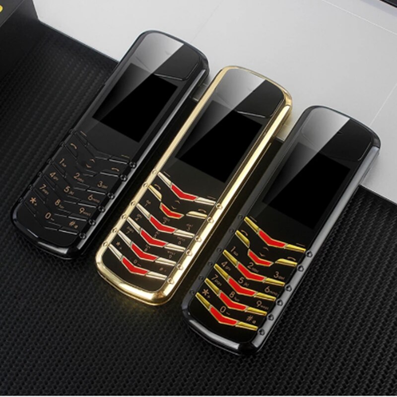 K6 Unlock Bar Luxury Senior Cellphone BT Dial Metal Case Dual Sim FM MP3 Russian Key Greek Memu No Camera