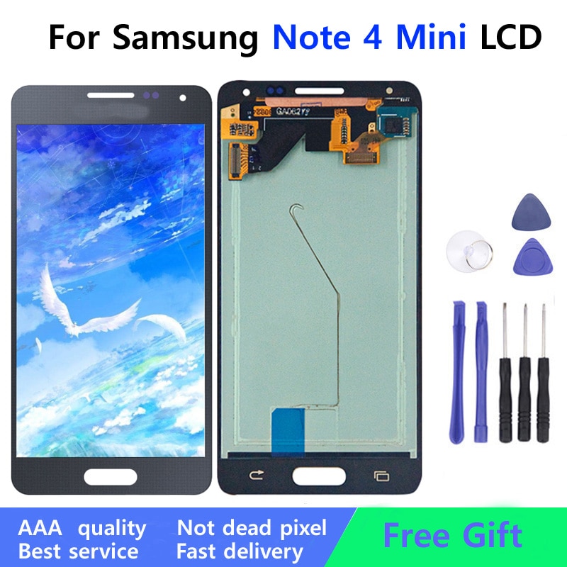 AMOLED Screen For SAMSUNG Galaxy Alpha LCD Display Note 4 MINI G850 G850F SM-G850 LCD Touch Replacement Parts