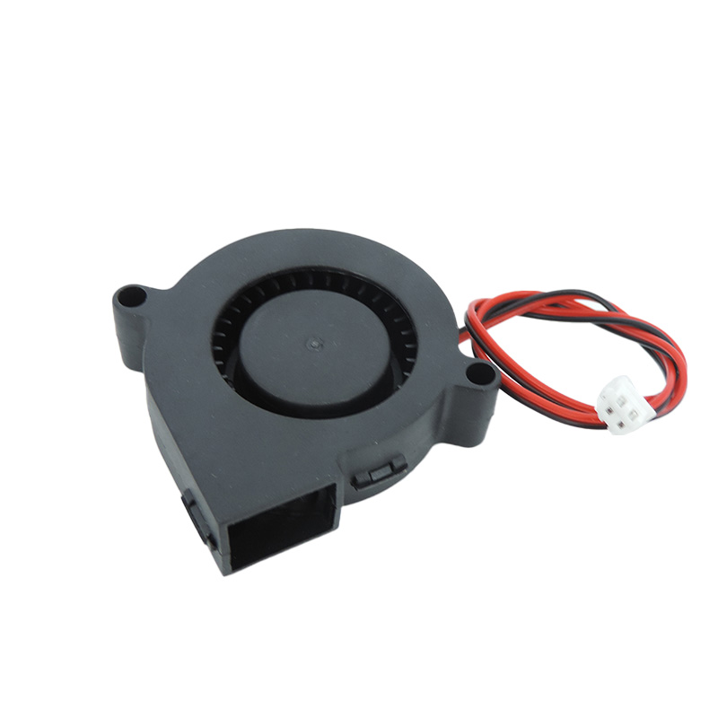 1 pz 4020/5015 ventilatore turbo ventola di raffreddamento senza spazzole DC 5 V e 12 V e 24 V stampante 3D con dispositivo di raffreddamento a filo a 2 spillo filo da 30 cm per J-testa