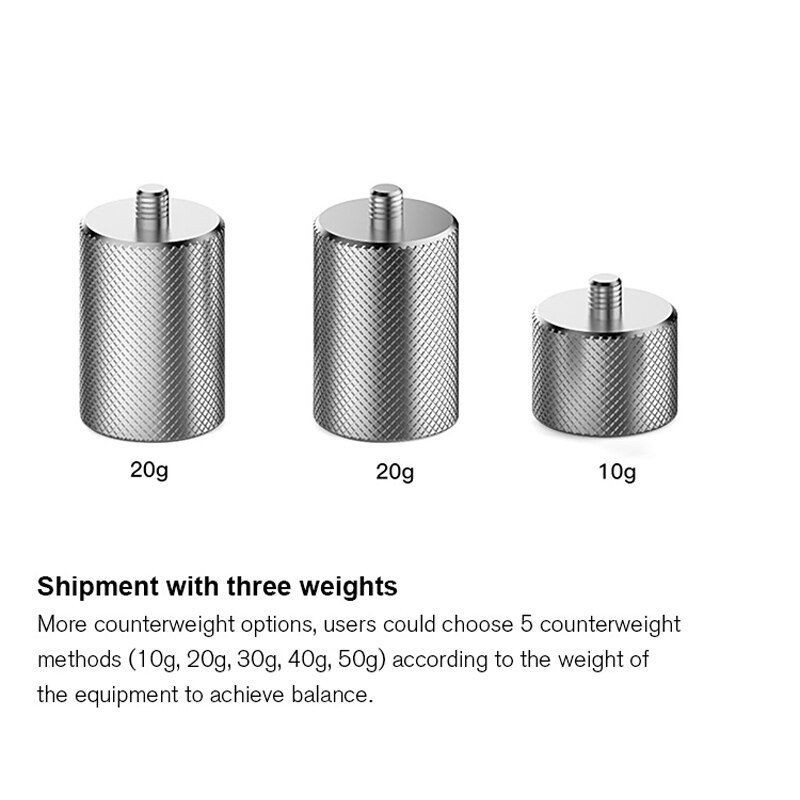 DJI OM 5 Counter Weight Balancing Counterweight for DJI OM4 SE Osmo Mobile 3 Handheld Gimbal Stabilizer Accessories 50g