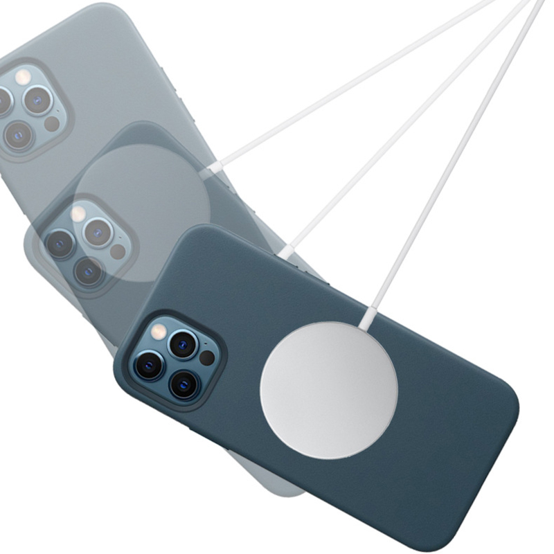 2pcs/lot Magnet Circle Sticker for MagSafe Magnetic Mobile Phone Magnetic Rings for iPhone 13 12 mini Pro Max Wireless Charging