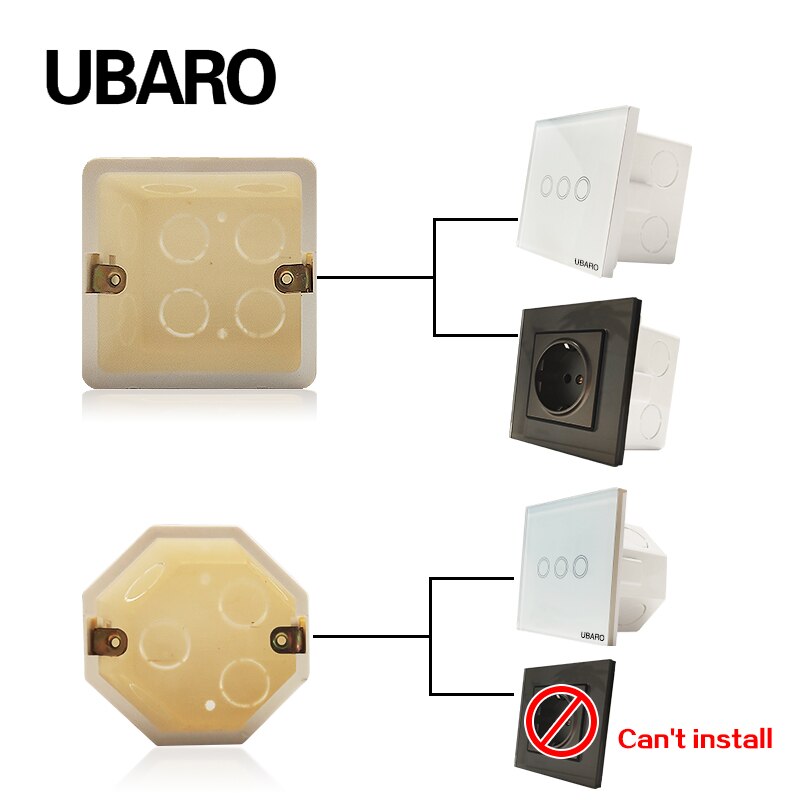 86 type 5cm stikkontakt skjult bund sag pc materiale hvid overflade udløb krydset væg lys ført switch box