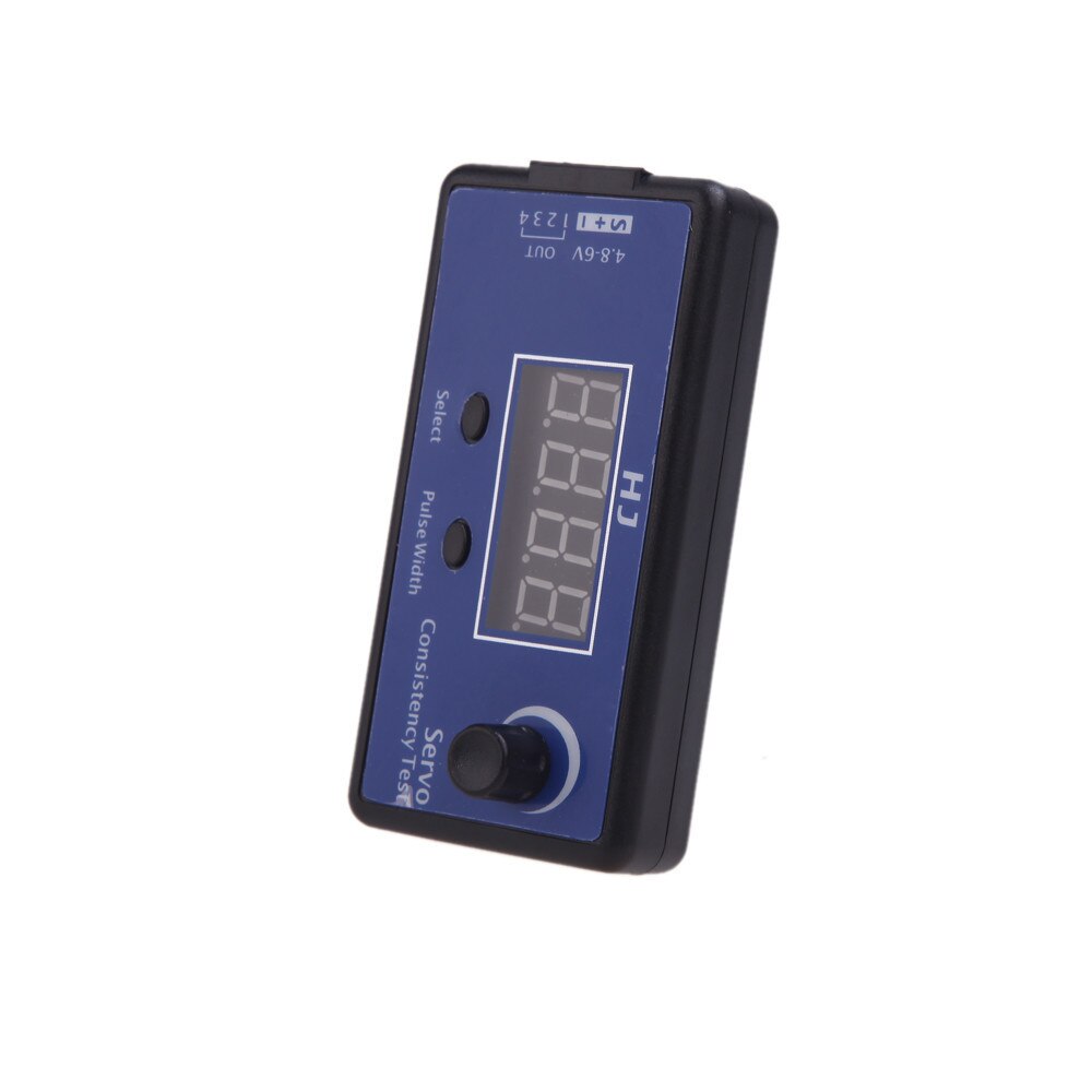 Dc 4.8-6v mini 3 -moodia digitaalinen servo/esc-konsistenssitesteri ohjausvaihteiston mittaus rc-helikopterin lentokoneauton työkalulle