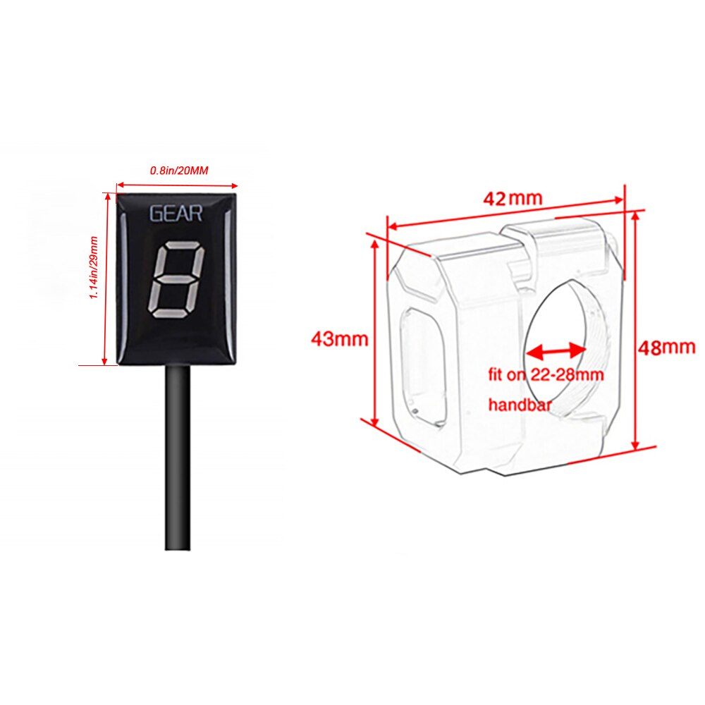 Motorrad Ganganzeige Für Suzuki GSX750F GSX600F Katana GSX 600 F GSX 750 F GSX 600 750 F 600 F Zubehör Getriebe Display Meter