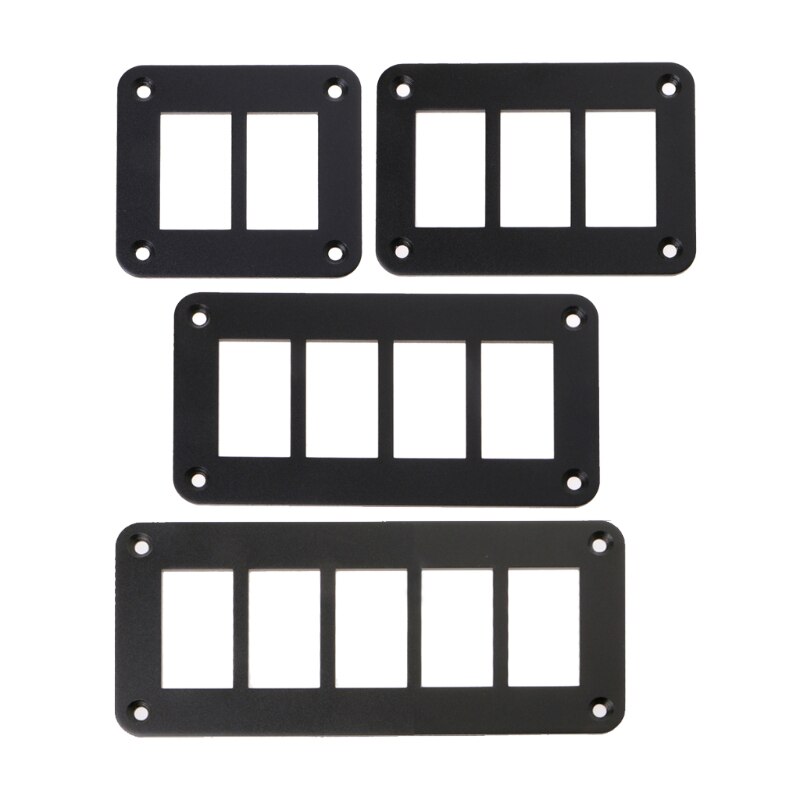 2/3/4/5 -veis bil vippebryter panel husholder aluminium for carling båt type bildeler brytere deler tilbehør