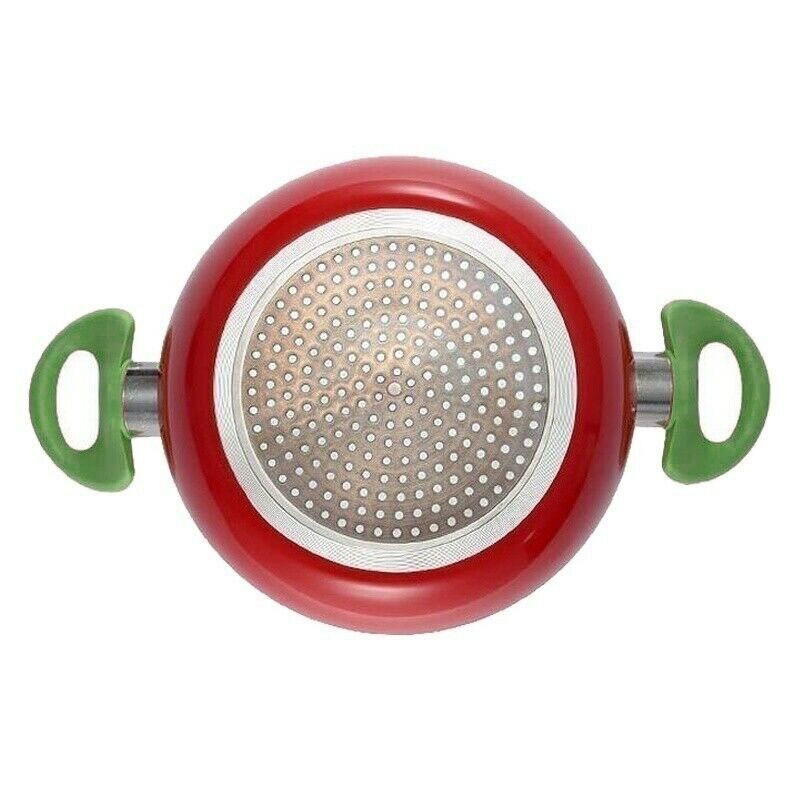 Tomato Shape Soup Pots Aluminum Non-stick Stockpot Kitchen Tool Cookware kitchen pot for soup