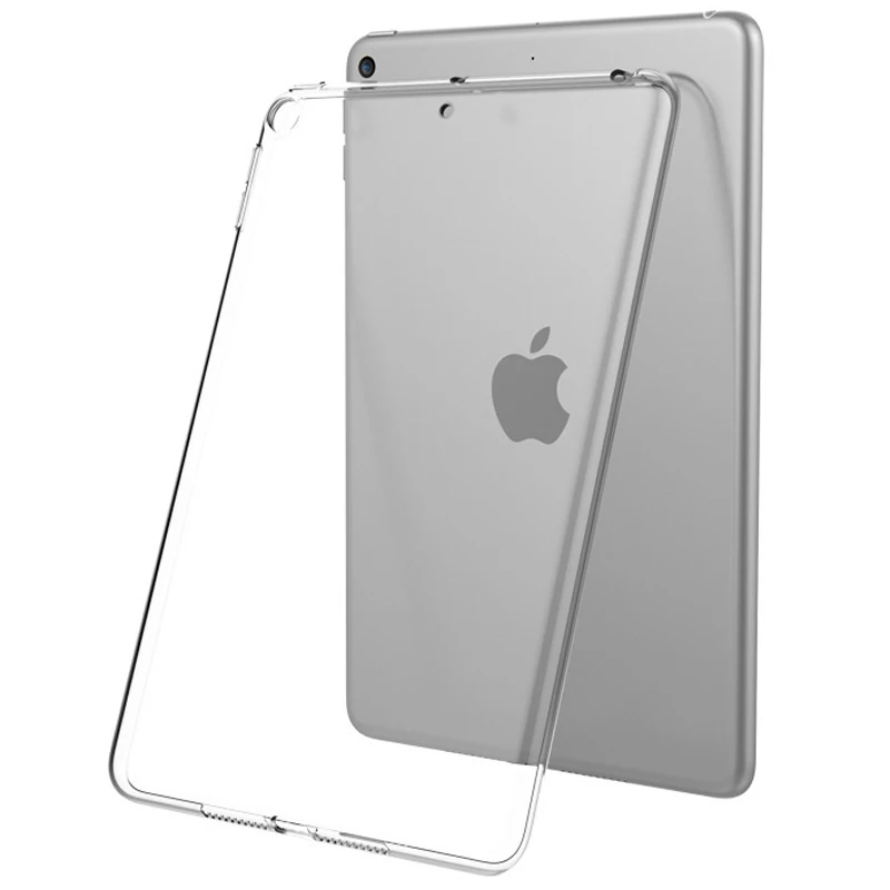 Funda transparente de silicona TPU para Apple iPad Mini 6 5 Air 4 3 2 1 Funda transparente para iPad Pro 11 10,2 7 8 9th 10,9 10,5