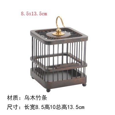 Small Insect Box Cage Wood Cricket House Handmade Katydid Cage Children