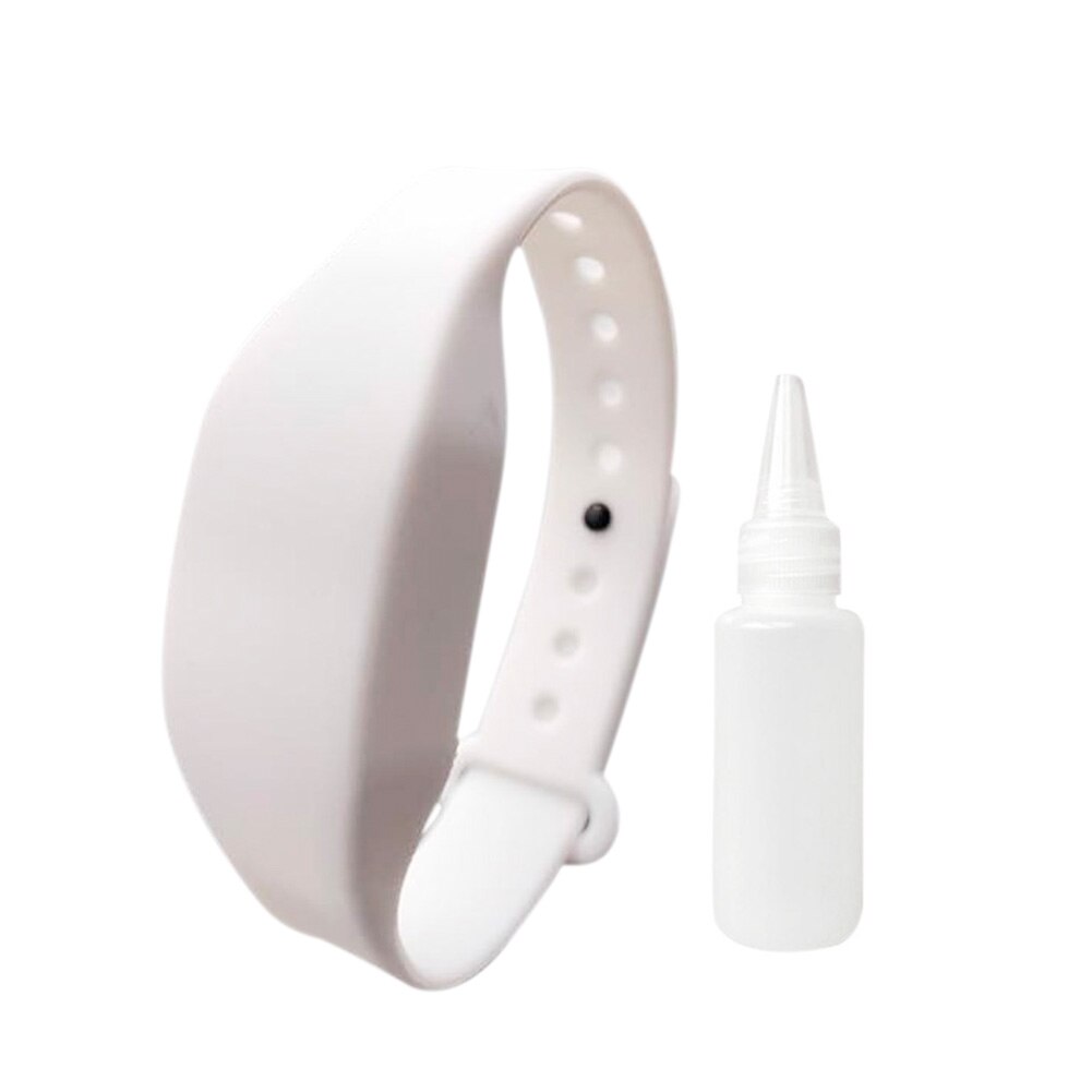 Multicolor Liquid Soap Wristband Gel Dispenser Sanitizer Holder Bracelet Hand Belt with Bottle for Hands Washing Accessories: 07