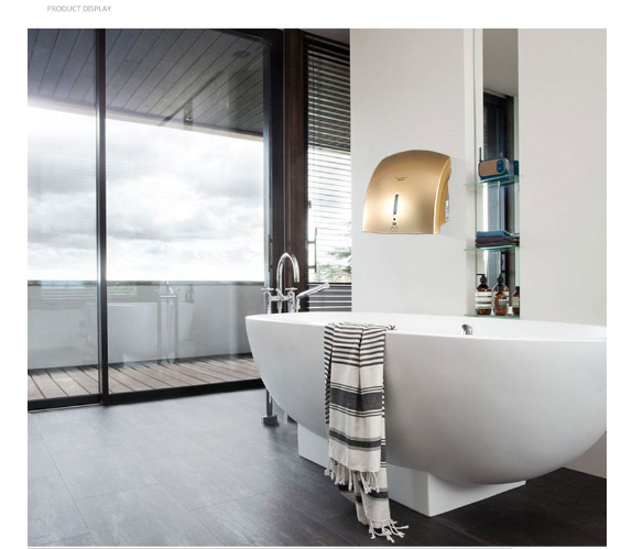 Automatic Hand dryer induction dryer commercial toilet hand dryer mobile smart and cold dual functions ABS material