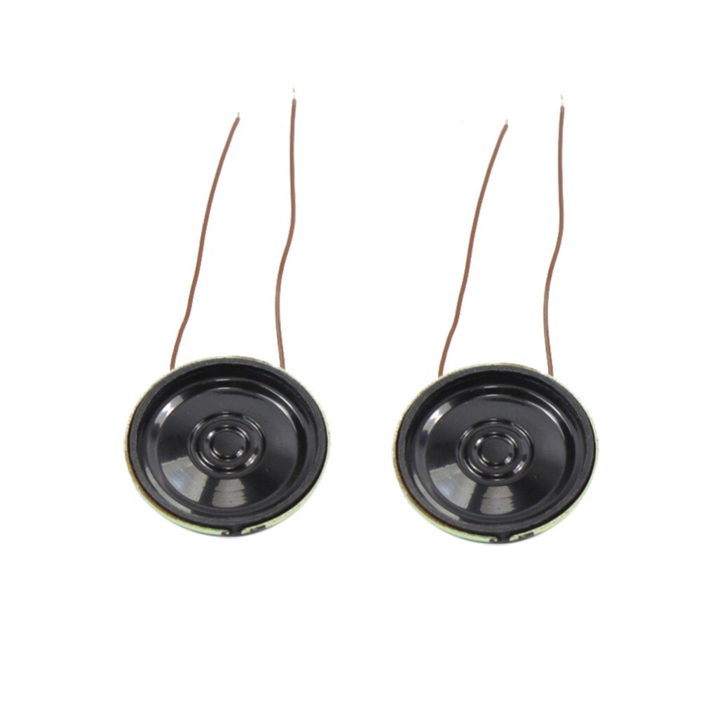 HP0487 2 PCS 22mm HO scale round speaker model horn for model train model building kit DIY accessories