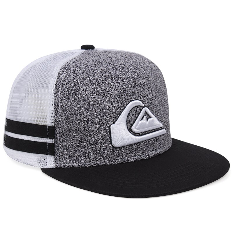 Mannen Trucker Hoed Outdoor Baseball Cap: Grijs