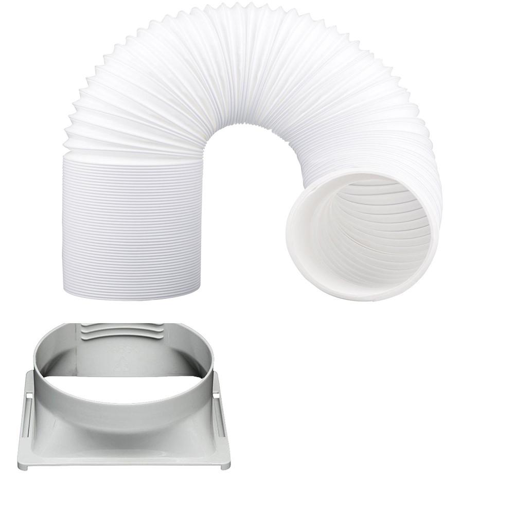 Tuyau d'échappement Interface Pour Appareils Mobiles de Conditionnement D'air Tuyau D'échappement Tuyau D'échappement Tube Connecteur Tuyau Buse Plate 15CM Climatisation