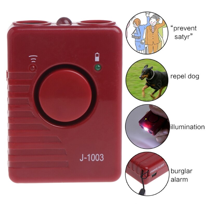 Dog Repeller Stop Barking Anti Bark Ultrasonic LED Light Pet Training Device