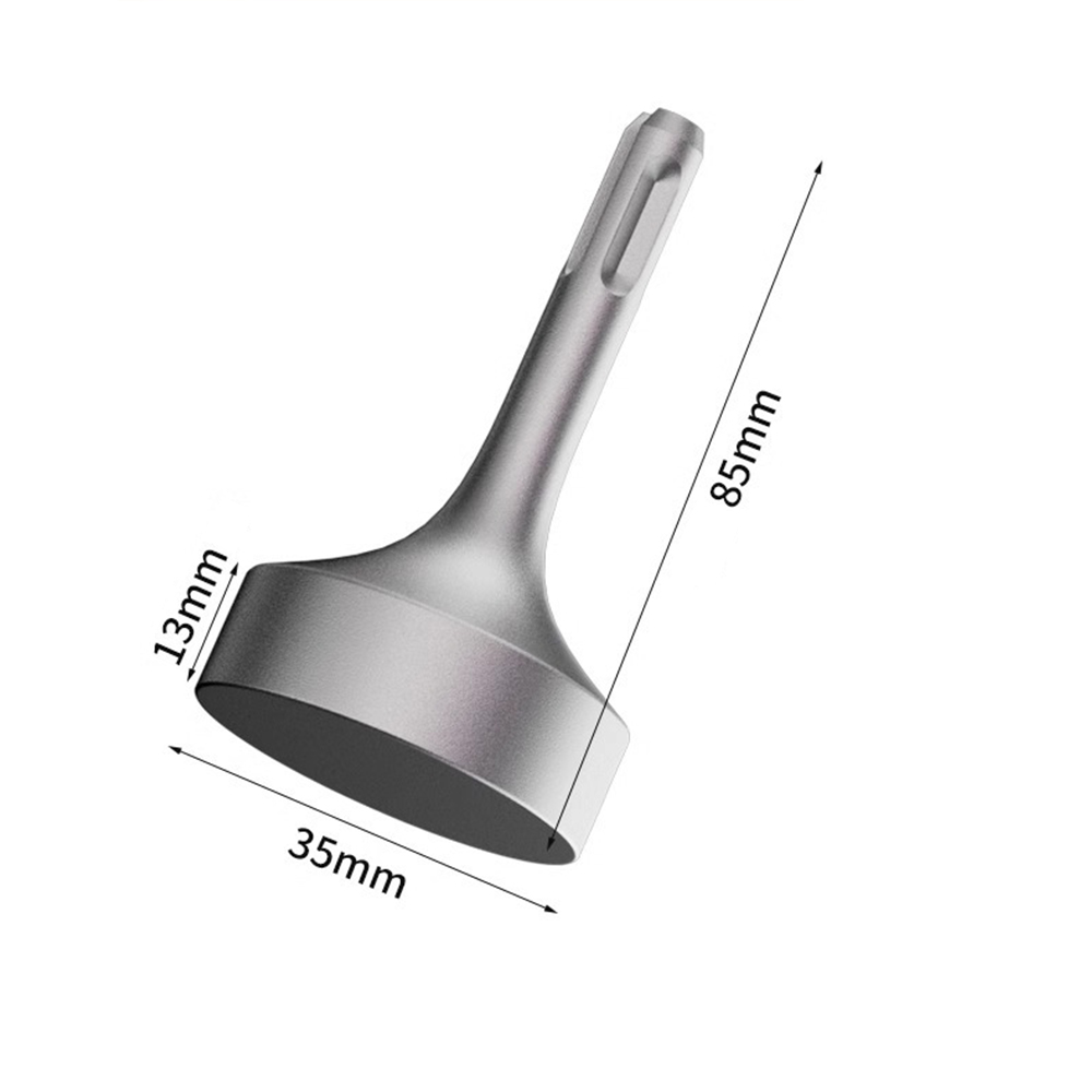 Cabezal de martillo para máquina de coser, pila SDS PLUS, borde de conducción, perno de martillado, tubería de hierro blanco, herramienta de instalación de martillo eléctrico, 1 ud.: Caqui