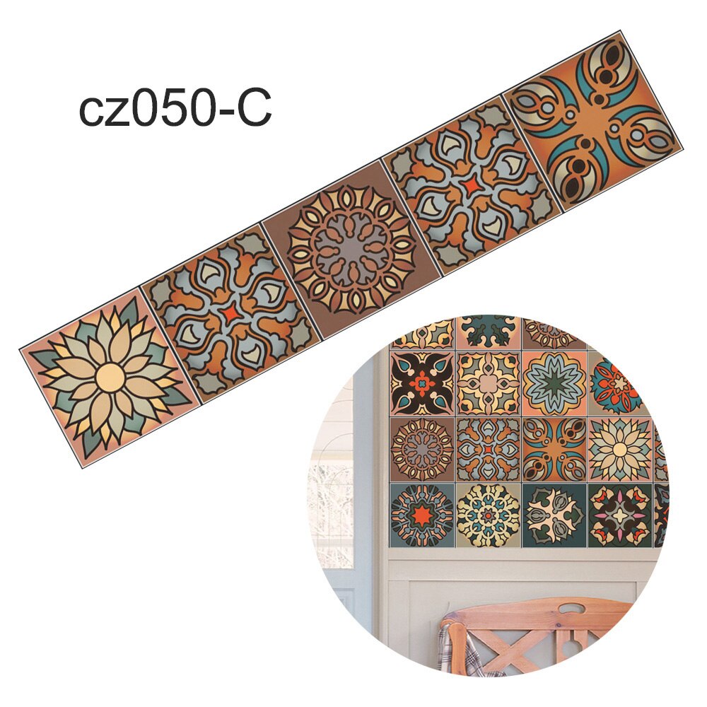 Tile Stickers Vintage Stair Decals Self-Adhesive F... – Grandado