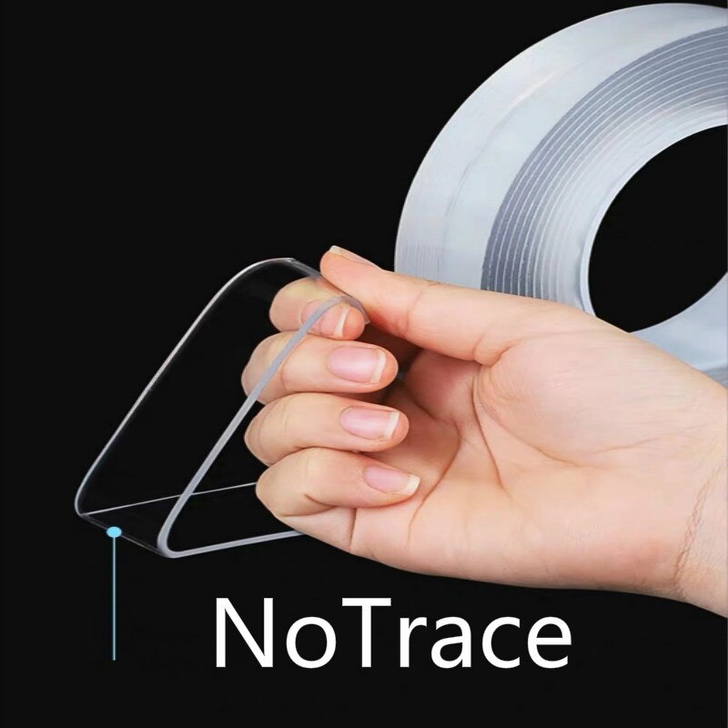 1M/3M/5M Dubbelzijdig Tape Transparante Nano Tape Magic Tape Dubbelzijdige Lijm tape Waterdichte Tape Notrace Herbruikbare