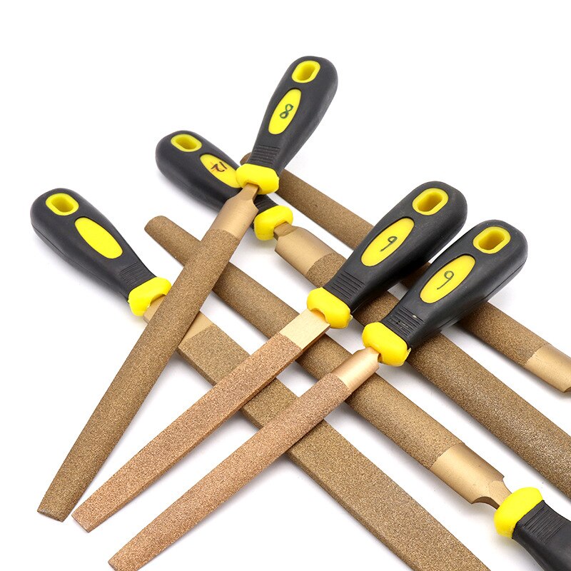Diverse rasp træ slibning håndfil træbearbejdning fil mahogni hårdttræ håndskærer træskæring fine tænder grovetandede