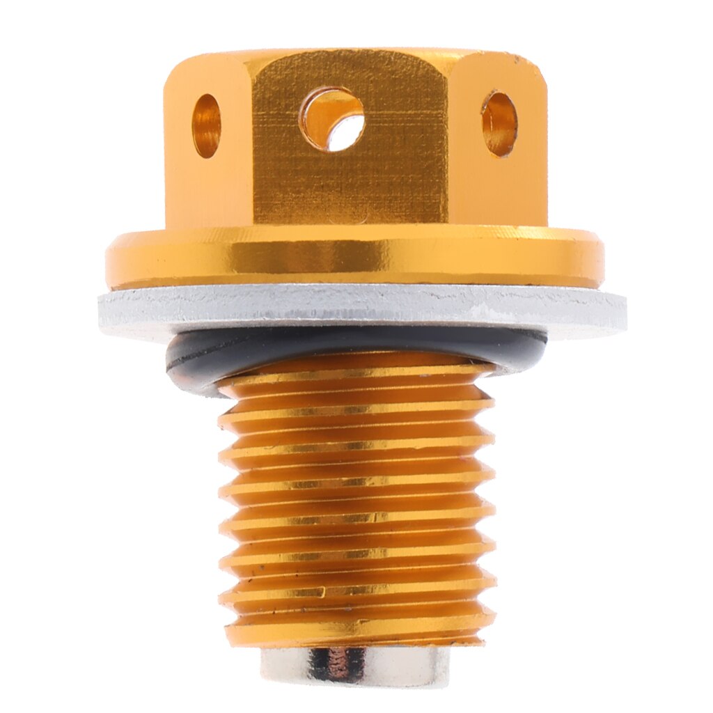 M12 Magnetic Oil Sump Nut Drain Oil Plug Screw Oil Drain Magnetic Oil Plug Nut JDM For Motorcycle ATV Quad Go Kart