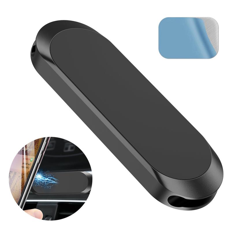 Mobile Phone Bracket Holder Car Mount Magnetic Stand Suction Navigation Bracket Mini Magnet Support In Car for iPhone Xiaomi