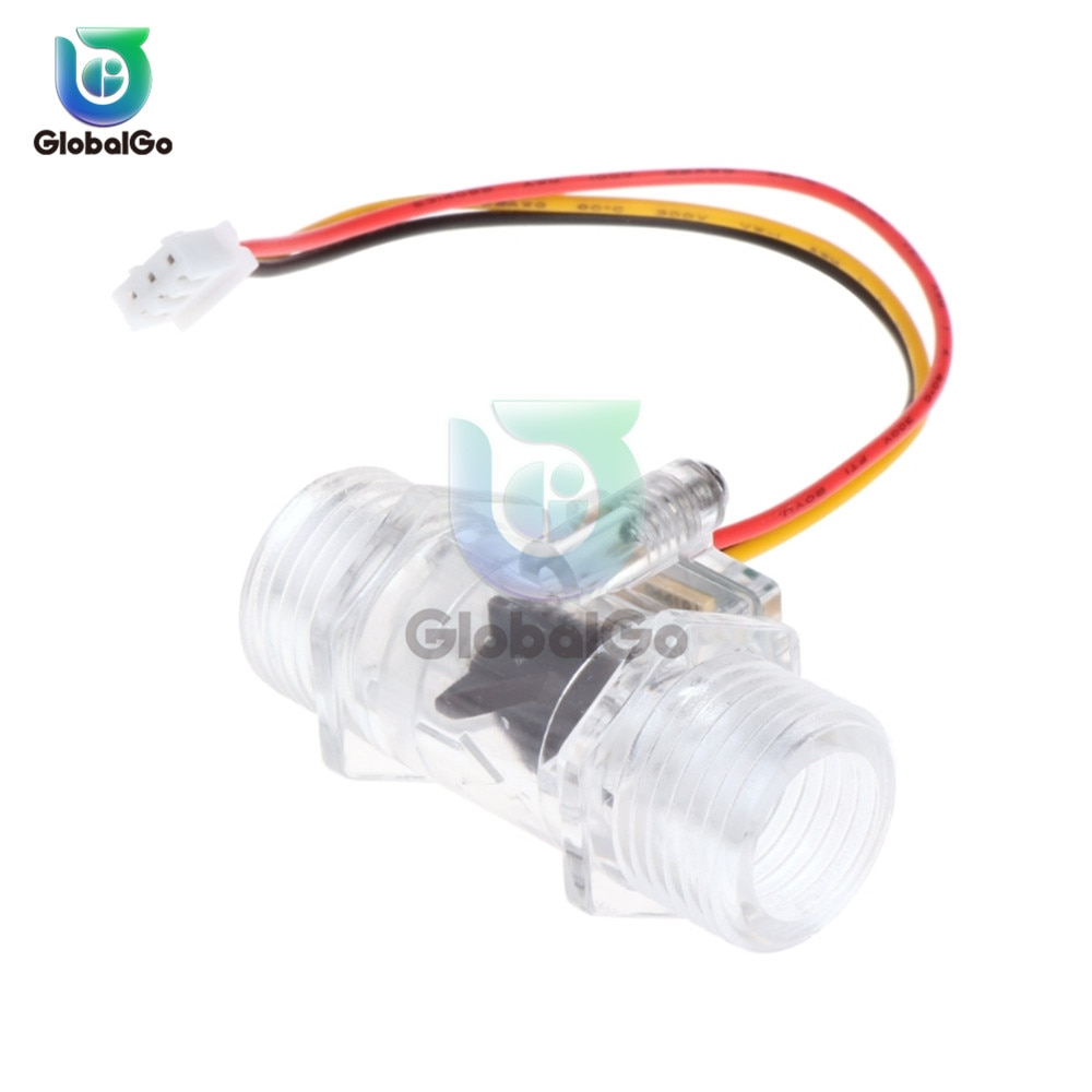 DN15 Water Flow Sensor Flowmeter DC 5V 12V Flow Sensor Water Controller Counter For Flow Measurement Device Tool