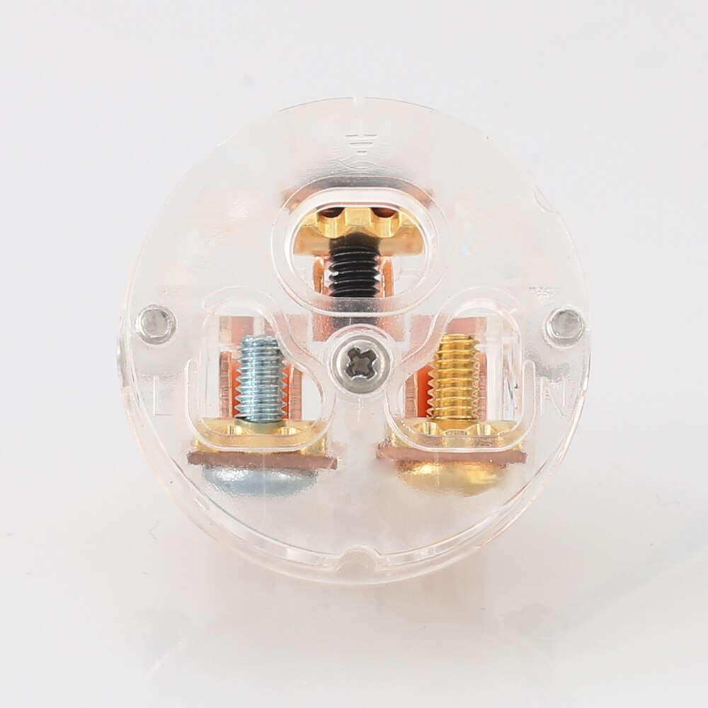 Viborg  vf512 top heldere high-performance zuiver koperen iec ac-connector