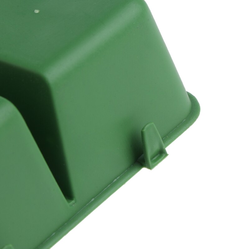 Double Bowl Bird Feeder Cage Dual Water Drink Eating Device Parrot Pigeon Trough